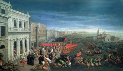 Riva degli Schiavoni, Venice by Leandro da Ponte Bassano