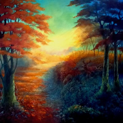 Forest Light by Lee Campbell