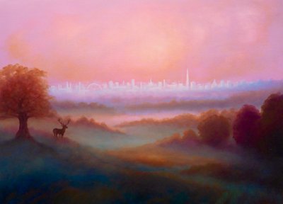 Richmond Park Morning by Lee Campbell