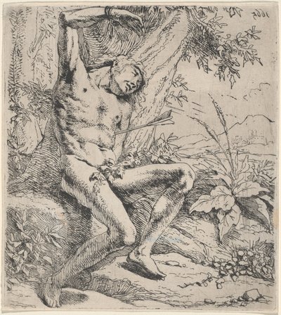 Saint Sebastian by Leendert van der Cooghen