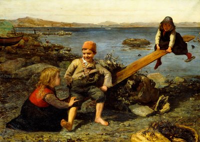 See-Saw by the Sea by Leis Schjeldrup