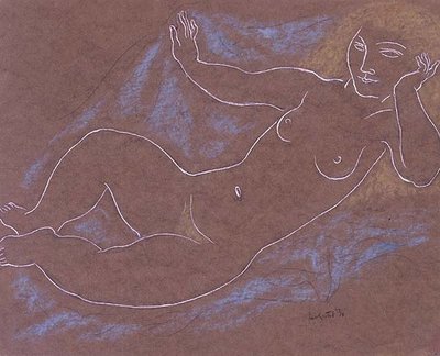 Blonde Nude by Leo Gestel