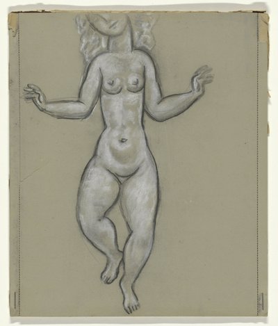 Dancing Naked Woman by Leo Gestel