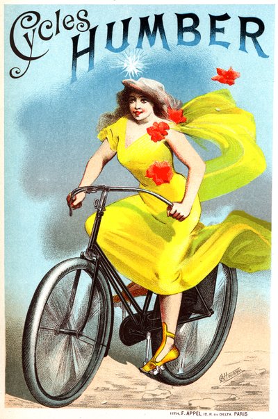 Humbert cycles. Poster by Choubrac by Leon Choubrac