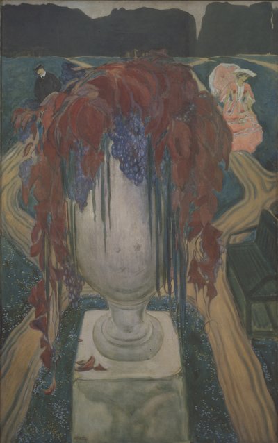 Autumn A Vase by Leon Bakst