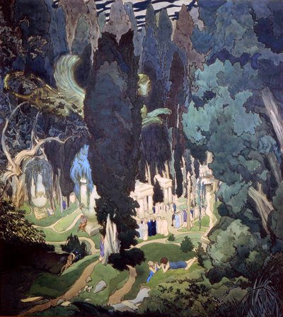 Elysium, 1906 by Leon Bakst