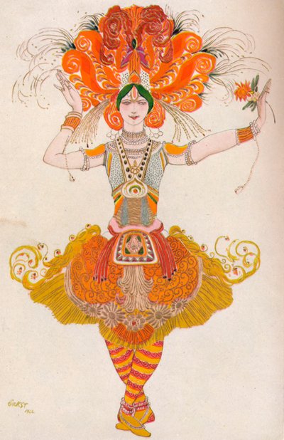 The Firebird, 1922-1923 by Leon Bakst
