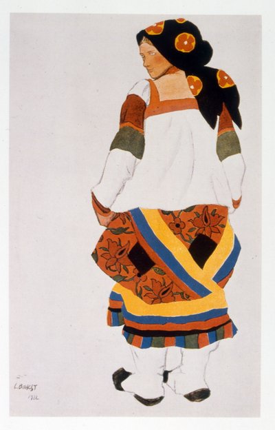 Peasant Woman by Leon Bakst