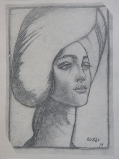 Portrait of madame T. by Leon Bakst