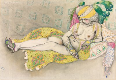 The Yellow Sultana by Leon Bakst