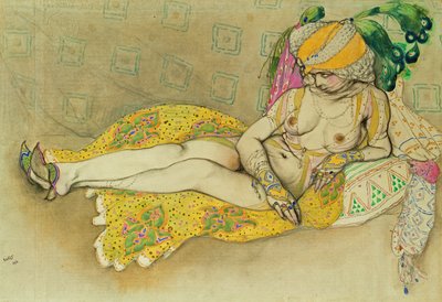 The Yellow Sultana by Leon Bakst