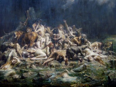 The Deluge by Leon Francois Comerre
