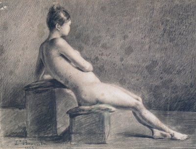 Model in Profile, c1853-1922 by Leon Joseph Florentin Bonnat