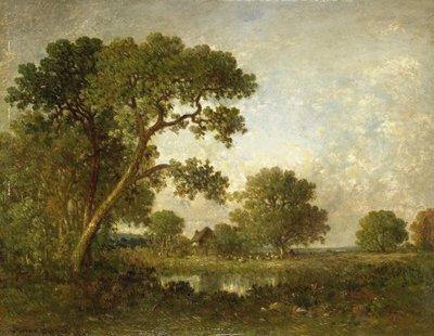 Landscape by Leon Victor Dupre