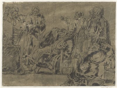 Christ Before the High Priest by Leonaert Bramer