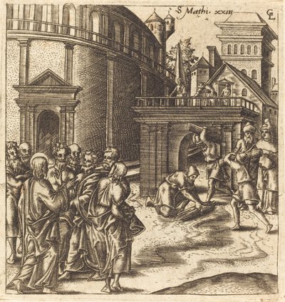 Christ Denounces the Scribes and Pharisees by Leonard Gaultier