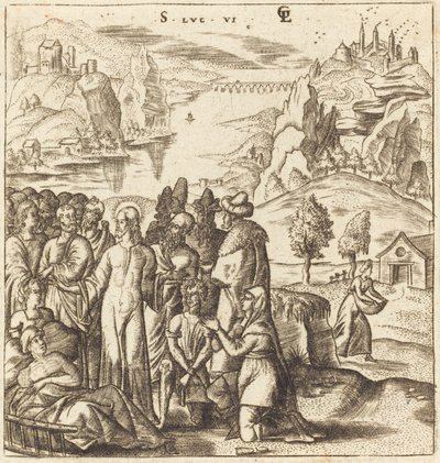 Christ Heals the Sick by Leonard Gaultier