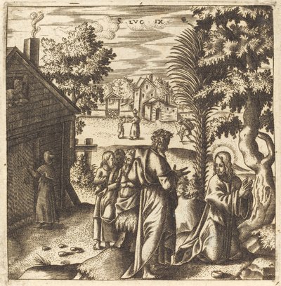 Christ Praying by Leonard Gaultier
