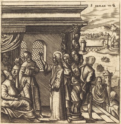 Christ Teaching in the Synagogue by Leonard Gaultier