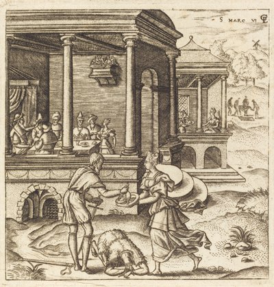 John the Baptist Beheaded by Leonard Gaultier