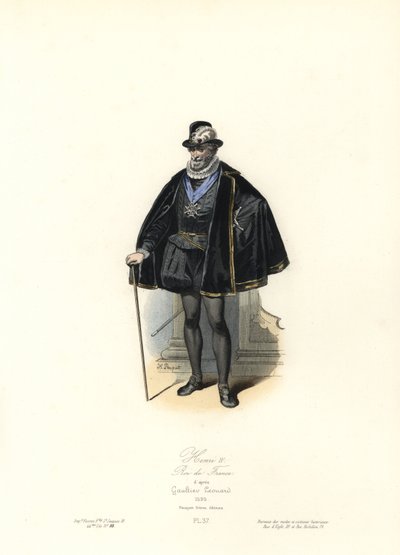 King Henry IV of France by Leonard Gaultier