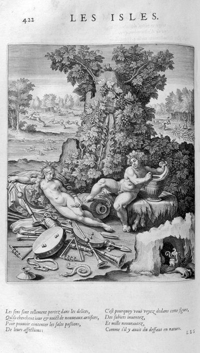 Les Isles, 1615 by Leonard Gaultier