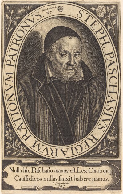 Stephanus Paschinus by Leonard Gaultier