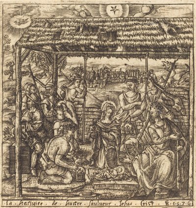 The Adoration of the Shepherds by Leonard Gaultier