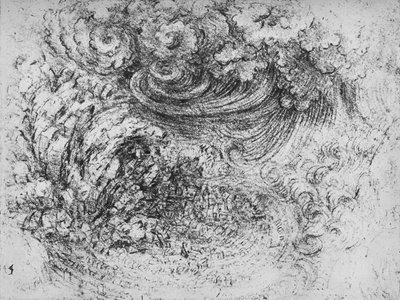 A Cloudburst, c.1480 by Leonardo da Vinci