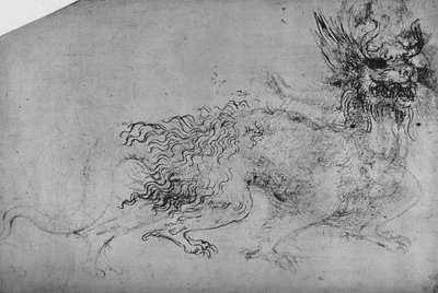 A Dragon by Leonardo da Vinci