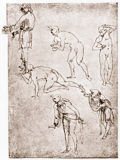 Adoration of the Shepherds by Leonardo da Vinci
