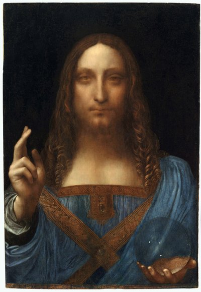 Christ as Salvator Mundi by Leonardo da Vinci