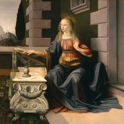 The Annunciation by Leonardo da Vinci