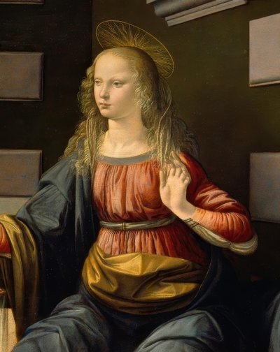 The Annunciation by Leonardo da Vinci