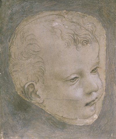 Head of a Child by Leonardo da Vinci