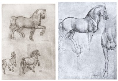 Horses by Leonardo da Vinci