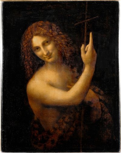 John the Baptist by Leonardo da Vinci
