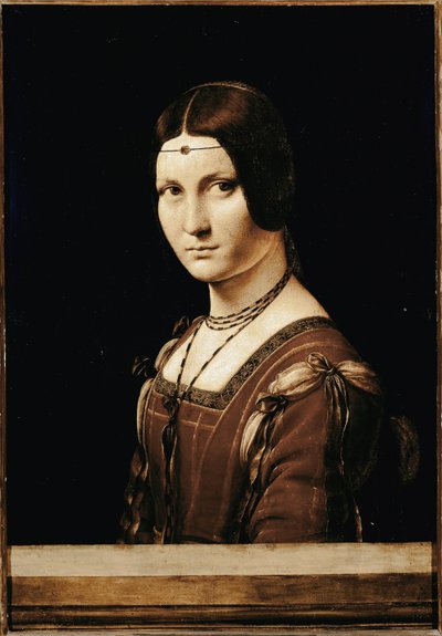La Belle Ferronniere by Leonardo da Vinci