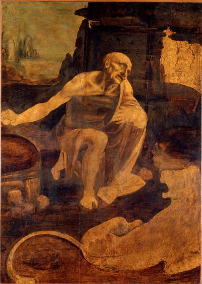 Saint Jerome by Leonardo da Vinci