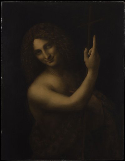 Saint John the Baptist by Leonardo da Vinci