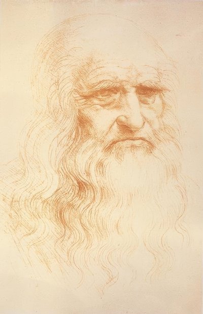 Self-Portrait by Leonardo da Vinci