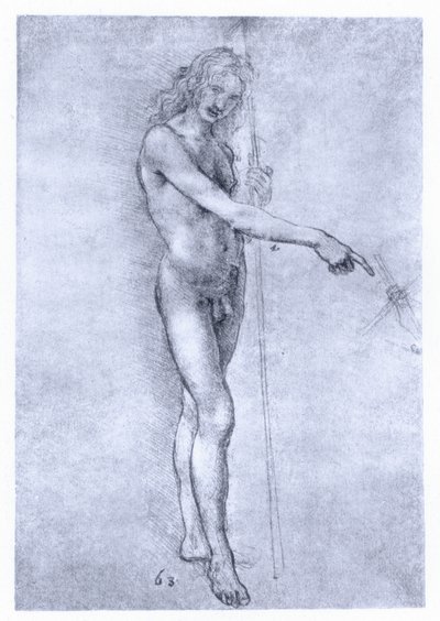 St John the Baptist by Leonardo da Vinci