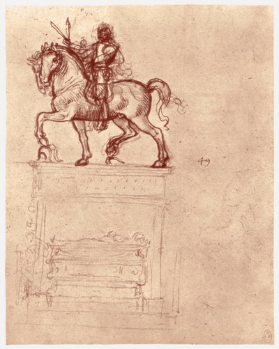 Trivulzio Monument by Leonardo da Vinci