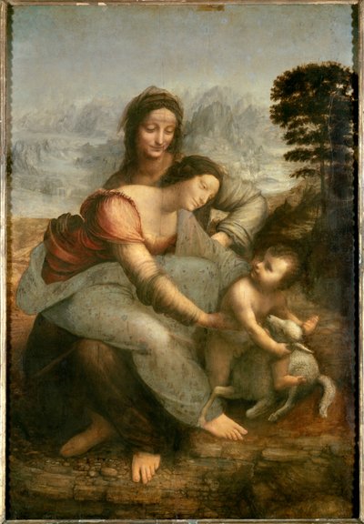 Virgin and Child with Saint Anne by Leonardo da Vinci