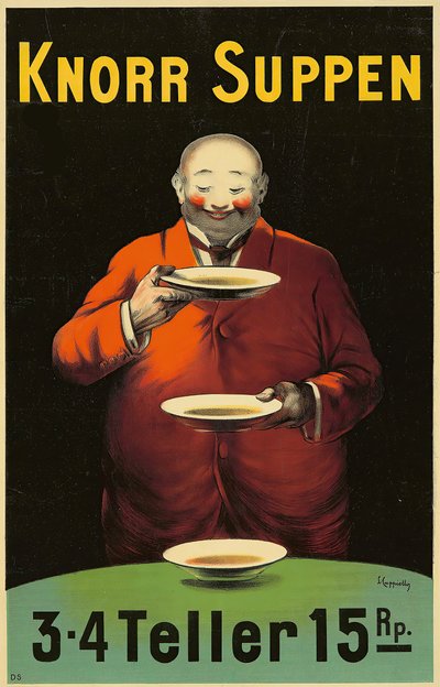 Knorr Suppen, Early 1930s by Leonetto Cappiello