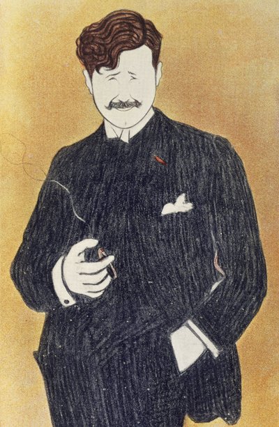 Portrait of Georges Feydeau by Leonetto Cappiello