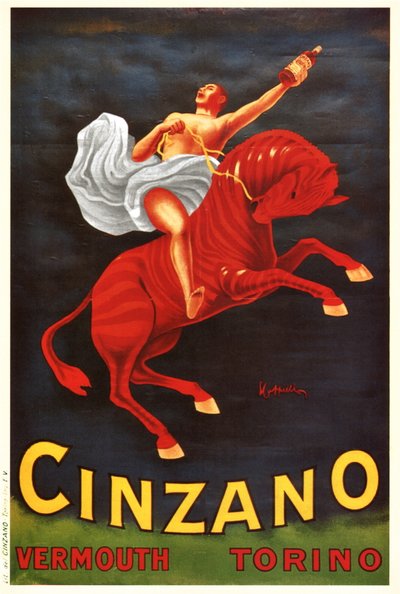 Vermouth Cinzano by Leonetto Cappiello