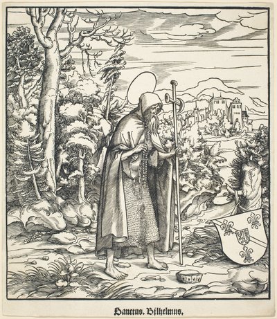 Saint Bilhelmus by Leonhard Beck