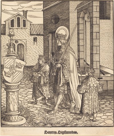 Saint Sigismundus by Leonhard Beck