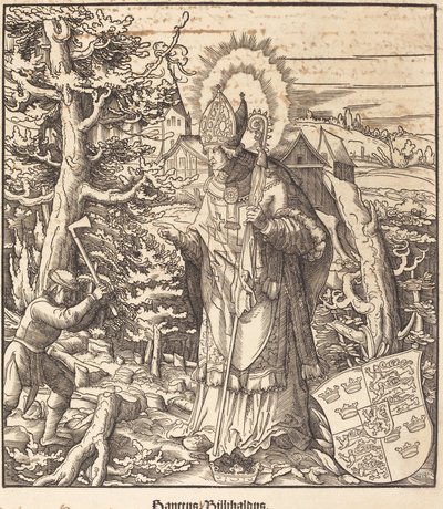 Saint Willibaldus by Leonhard Beck